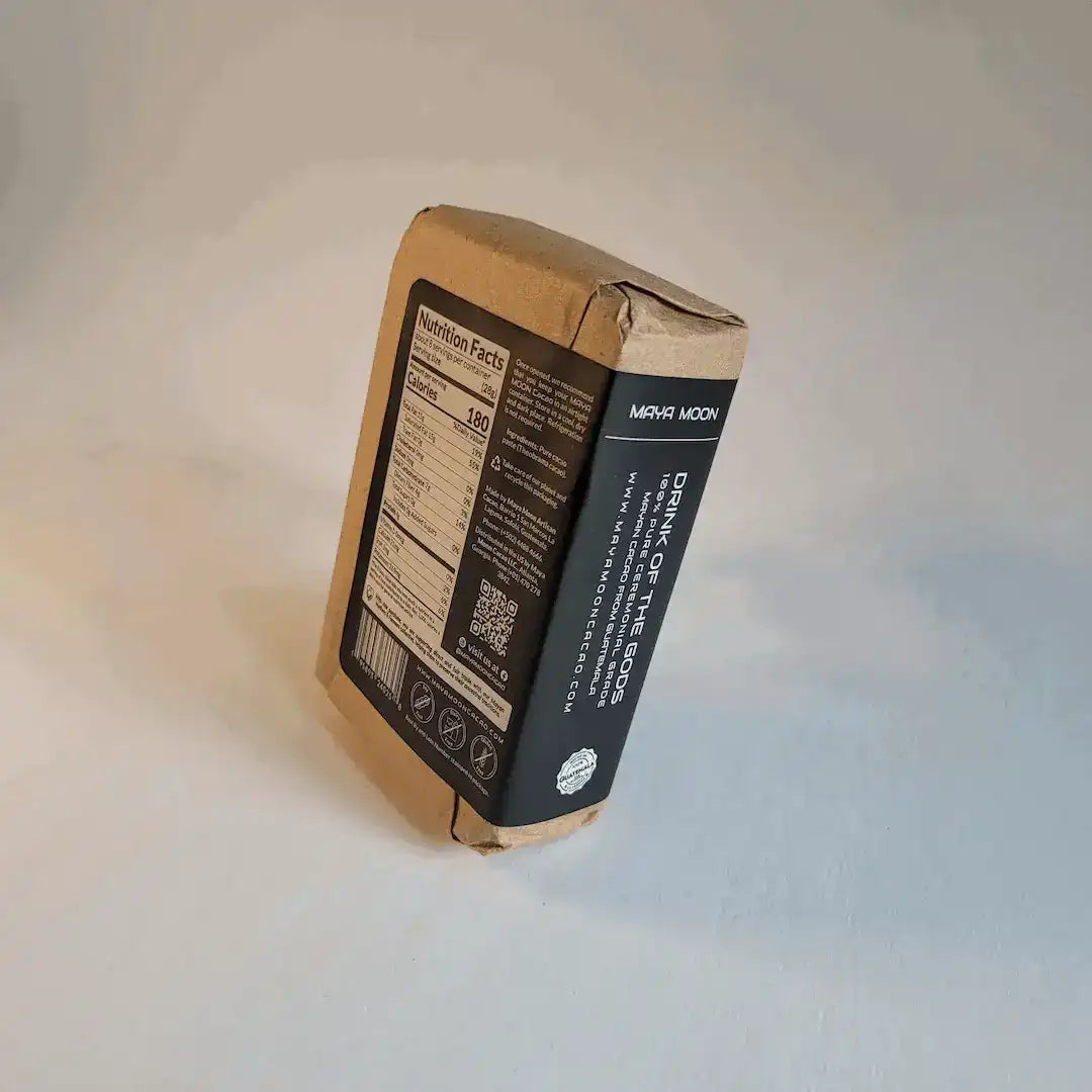 Mayan organic ceremonial Cacao (1/2 Lb Solid Block) - Maya Moon Cacao