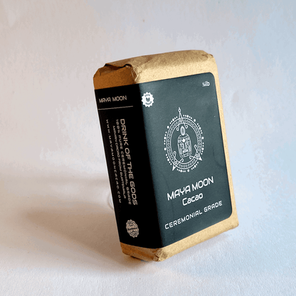 Mayan organic ceremonial Cacao (1/2 Lb Solid Block) - Maya Moon Cacao
