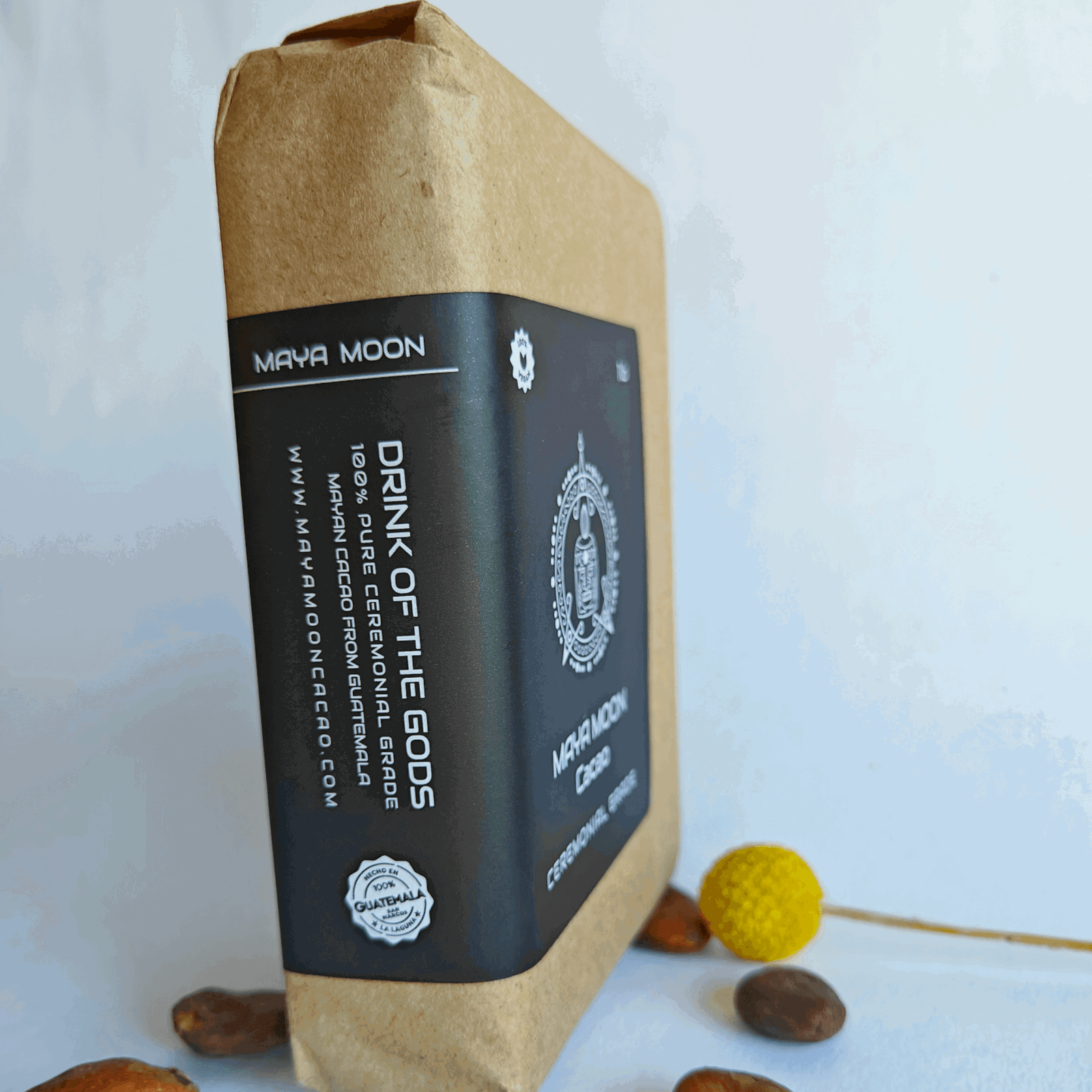 Mayan organic ceremonial Cacao (1 Lb Solid Block) - Maya Moon Cacao