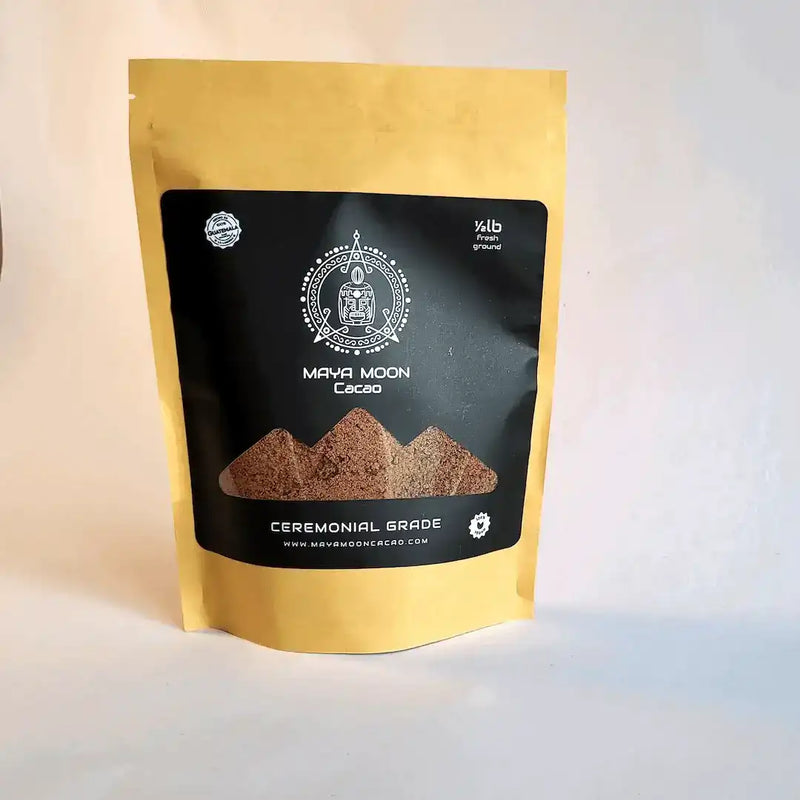 Mayan Organic Ceremonial Cacao (0.5 Lb Fresh Ground)